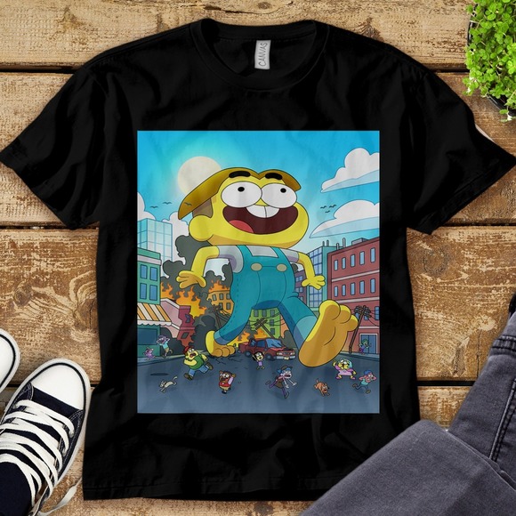 Big City Greens Cricket Disney Funny Cartoon Unisex Tee Adult T-shirt - Picture 1 of 2